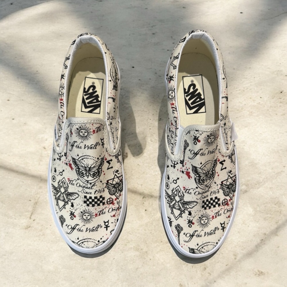 Women’s Vans ‘Off The Wall’ Slip-on Shoes! Brand New! Size 7